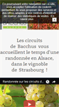 Mobile Screenshot of lescircuitsdebacchus-alsace.com